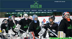 Desktop Screenshot of goaliesinc.com